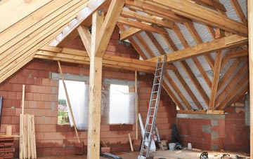 Hope Green attic trusses